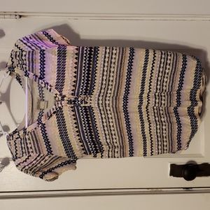 S Lucky Brand V-neck Casual Top.